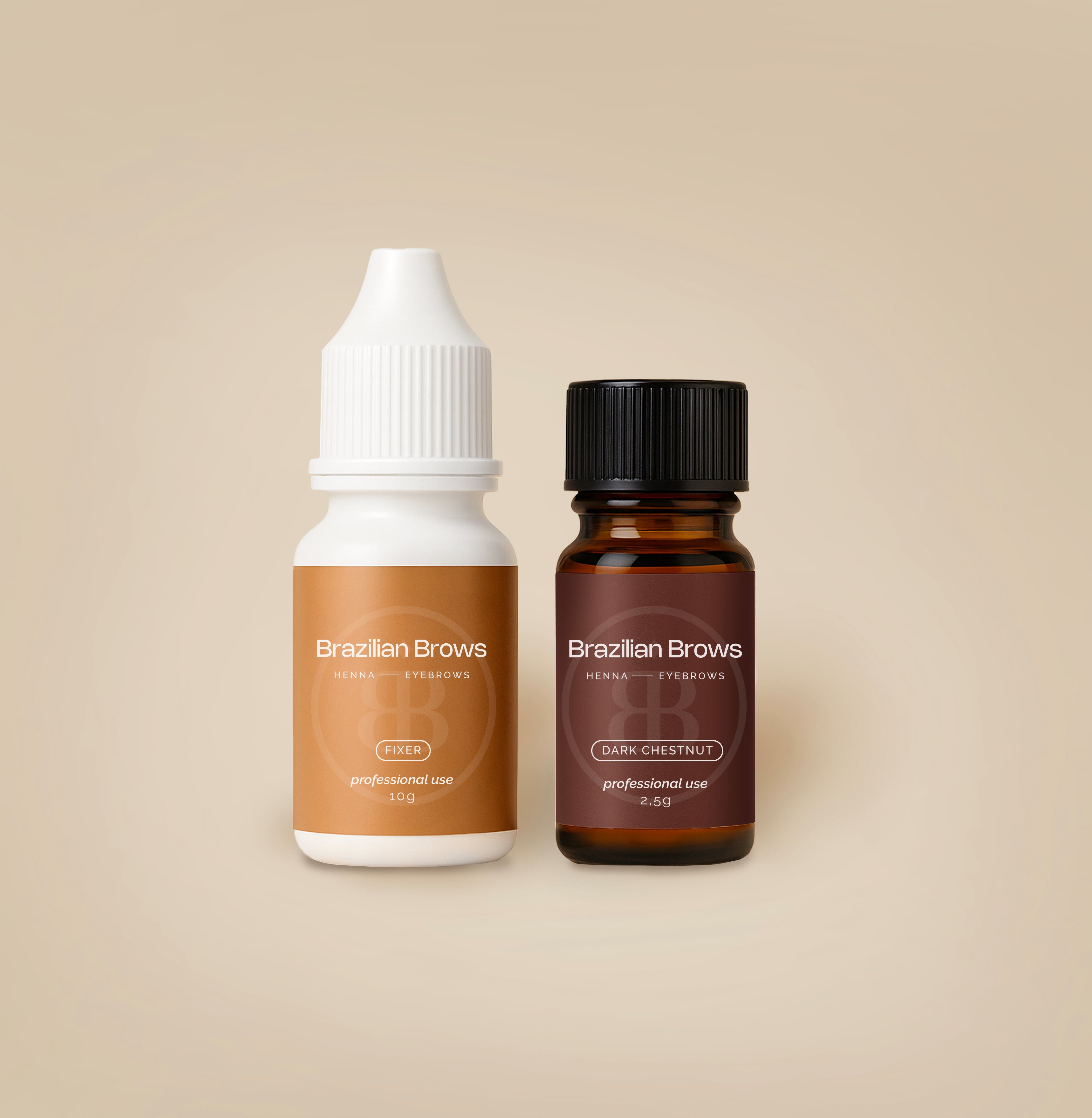 Henna Wenkbrauwverf - Dark Chestnut | Brazilian Brows – Brazilian