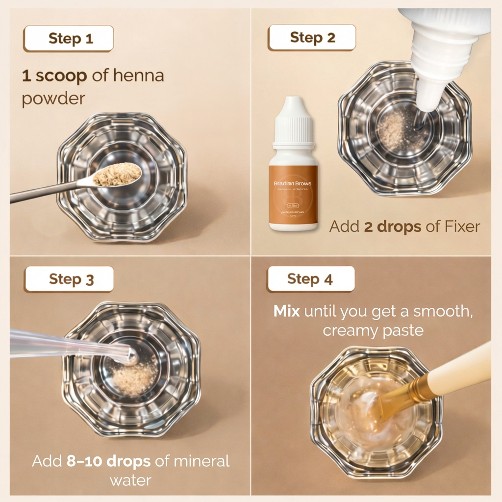 Brazilian Brows Henna - Medium Chestnut